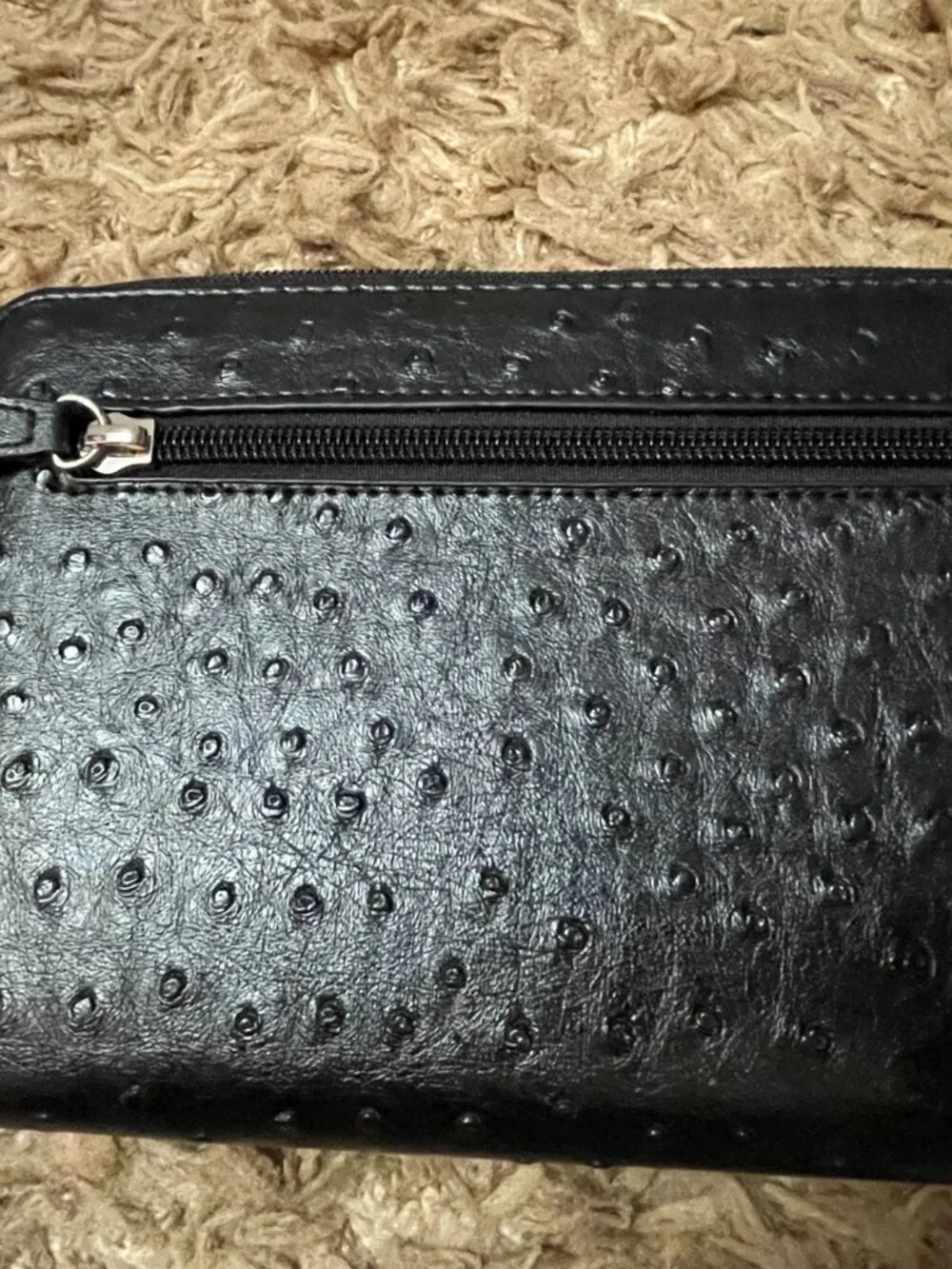 NWT Initials inc portfolio wallet black 8